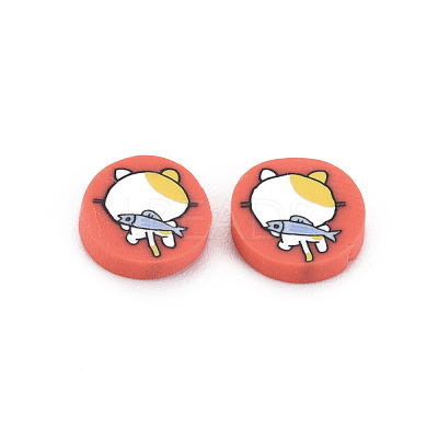 Handmade Polymer Clay Cabochons CLAY-N006-100-1