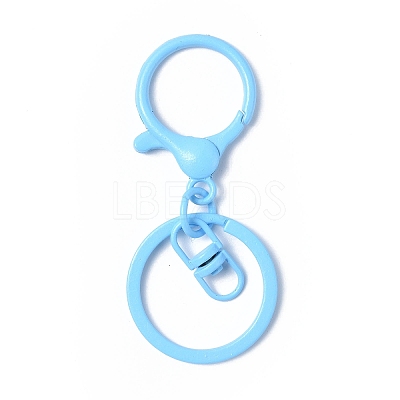 Alloy Keychain Clasps X-FIND-H037-03-1