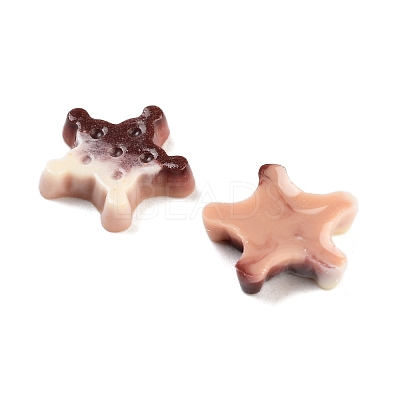 Luminous Resin Imitation Chocolate Decoden Cabochons RESI-K036-28C-01-1