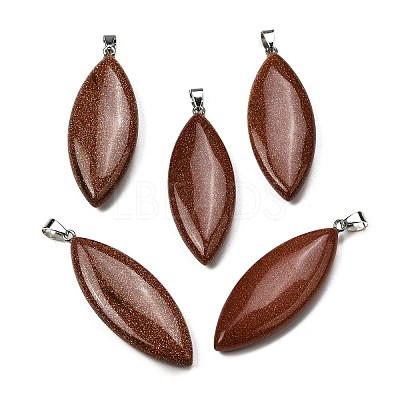 Synthetic Goldstone Big Pendants G-F820-06L-1