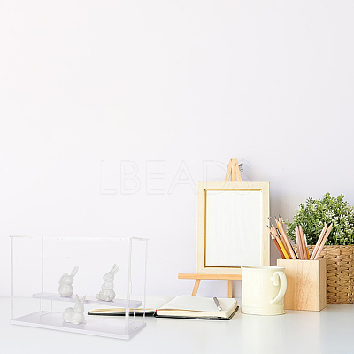 Transparent Plastic Minifigures Display Case ODIS-WH0025-142A-1