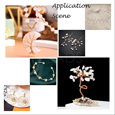 Round Copper Jewelry Wire CW0.4mm006-1
