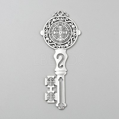 Tibetan Style Zinc Alloy Big Pendants FIND-WH0139-675AS-1