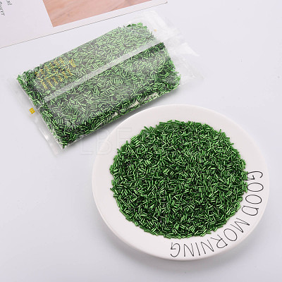 Plated Glass Bugle Beads SEED-S046-01B-27-1