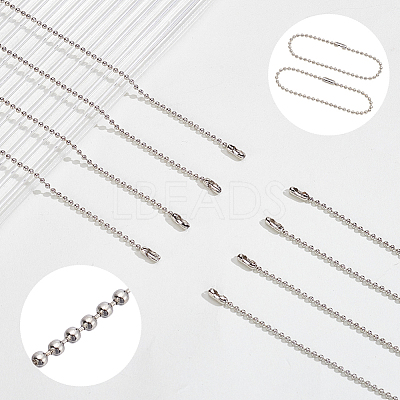 200Pcs Iron Hanging Tag Chains FIND-SP0005-63-1