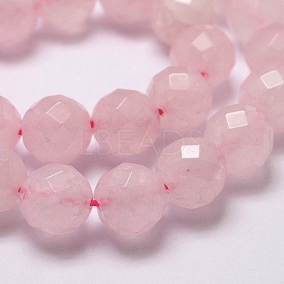 Natural Rose Quartz Beads Strands X-G-D840-21-6mm-1