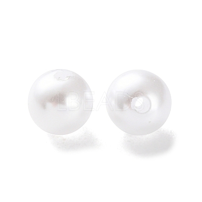 Plastic Imitation Pearl Beads FIND-M059-01B-09-1