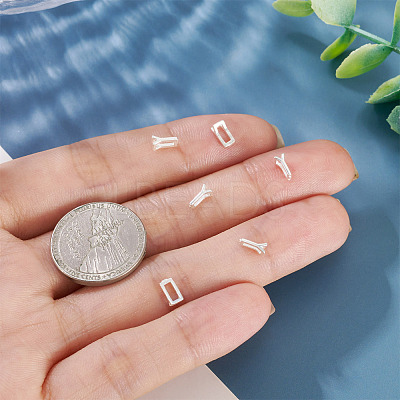 6Pcs 925 Sterling Silver Hollow Initial Beads STER-TA0001-53Y-1