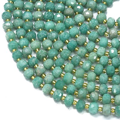 Natural Amazonite Beads Strands G-K389-E02-01-1