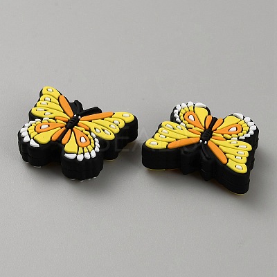 Butterfly Silicone Beads SIL-CJC0012-02-1