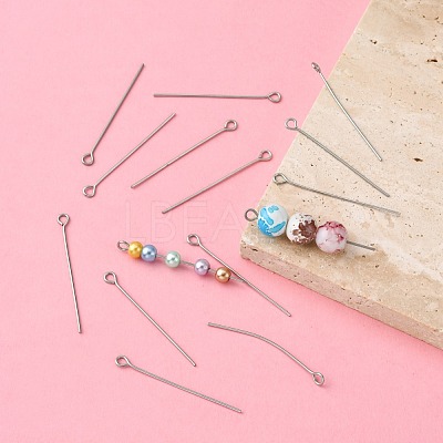 Tarnish Resistant 304 Stainless Steel Eye Pin STAS-R045-35mm-1