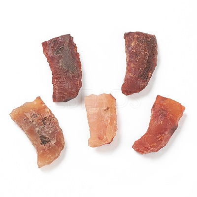 Rough Raw Natural Carnelian Beads G-H254-21-1