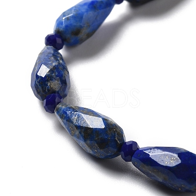 Natural Lapis Lazuli Beads Strands G-B028-A12-1