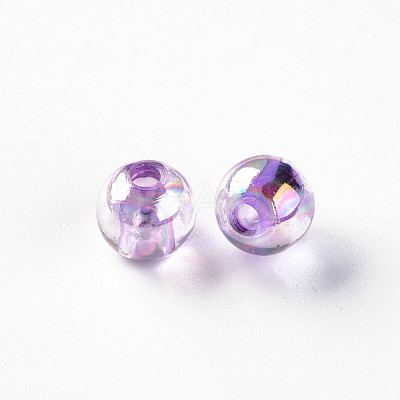 Transparent Acrylic Beads MACR-S370-B8mm-746-1