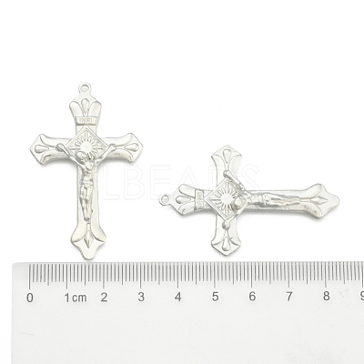 Alloy Crucifix Cross Pendants EC1053-P-1
