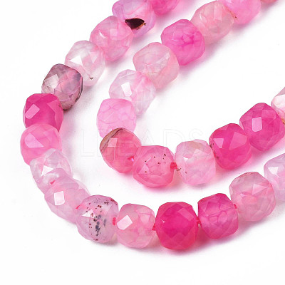 Natural Agate Beads Strands G-S359-375E-1