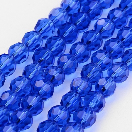 Transparent Glass Bead Strands GLAA-G013-4mm-26-1