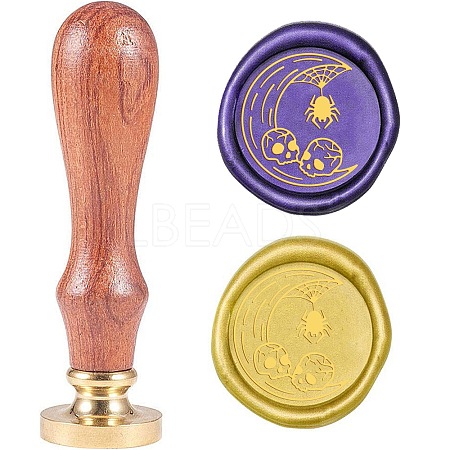 Wax Seal Stamp Set AJEW-WH0208-315-1