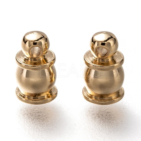 Brass Cord Ends KK-H759-45-G-1