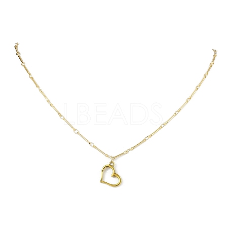 Brass Bar Necklsces NJEW-JN04835-1