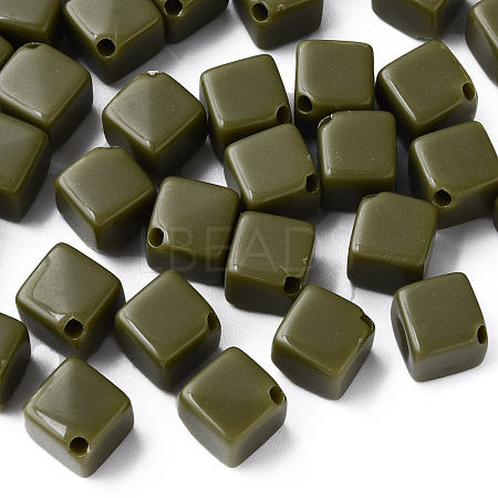 Opaque Acrylic Beads MACR-S373-135-A11-1