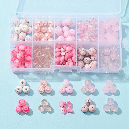 DIY Beads Jewelry Making Finding Kit DIY-FS0003-85-1