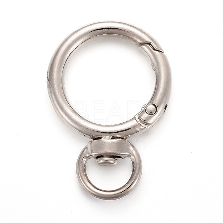 Alloy Swivel Clasps LS-KEYC-H109-01P-1