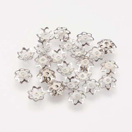 Multi-Petal Iron Bead Caps IFIN-F146-01P-1