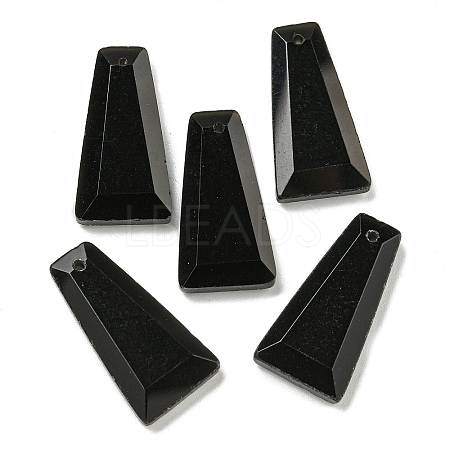 Natural Obsidian Pendants G-G123-02F-1