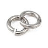 Tarnish Resistant 304 Stainless Steel Open Jump Rings STAS-N015-04-4x0.8mm-4