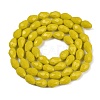 Opaque Solid Color Beads Strands LS-EGLA-N013-P6mm-D06-2