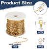 316L Surgical Stainless Steel Chains DIY-UN0006-35A-3