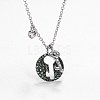 925 Sterling Silver Pendant Necklaces SWAR-BB34213-5