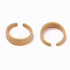 Spray Painted Alloy Cuff Rings RJEW-T011-12-RS-2