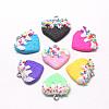 Handmade Polymer Clay Pendants CLAY-Q240-006-1