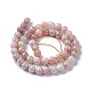 Electroplate Natural Sunstone Beads Strands G-F627-03-C01-2