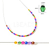Transparent Acrylic Beads TACR-YW0001-4MM-03-3