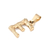 304 Stainless Steel Pendants STAS-F235-01G-E-2