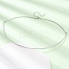 1.5MM Brass Torque Choker Necklaces KK-CBA3297-12P-2