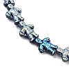 Czech Pressed Glass Beads GLAA-I061-29-3
