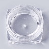 3G PS Plastic Empty Portable Facial Cream Jar MRMJ-WH0020-02-2
