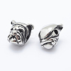 304 Stainless Steel Puppy Beads LS-STAS-K152-01AS-2