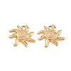 304 Stainless Steel Enamel Pendants STAS-K293-27G-02-1
