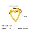 304 Stainless Steel Cuff Open Rings WG92D45-01-1