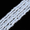 Electroplate Glass Beads Strands EGLA-A044-J1mm-A06-1