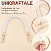 Unicraftale 2Pcs PU Leather Braided Bag Strap FIND-UN0002-51B-5