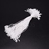 Polyester Cord Seal Tag FIND-WH0092-08B-1