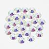 Flat Back Glass Rhinestone Cabochons RGLA-T090-SS34-02-1