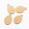 304 Stainless Steel Charms STAS-H378-05-2