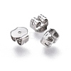 Tarnish Resistant 304 Stainless Steel Ear Nuts X-STAS-F203-07P-1